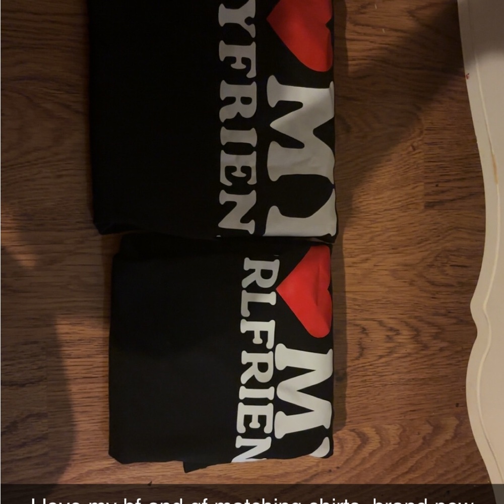 Black Matching Couple T-Shirts